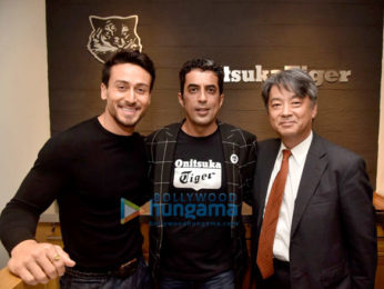 Tiger Shroff snapped at Onitsuka Tiger launch in Delhi