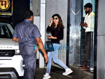 Urvashi Rautela snapped at Roy Kapoor Films' office