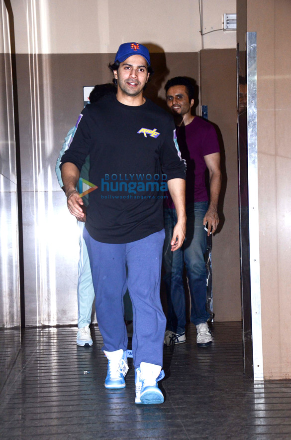 Varun Dhawan, Farhan Akhtar and others snapped at PVR, Juhu Varun Dhawan, Farhan Akhtar and others snapped at PVR, Juhu