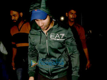 Varun Dhawan and Kartik Aaryan snapped outside the gym