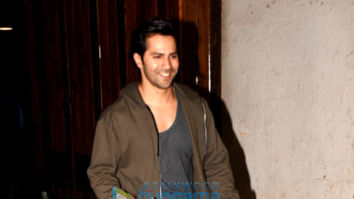 Varun Dhawan snapped post his gym session