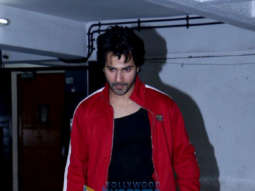 Varun Dhawan spotted at a clinic
