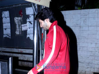 Varun Dhawan spotted at a clinic
