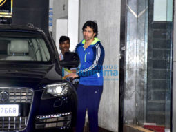Varun Dhawan spotted outside his gym
