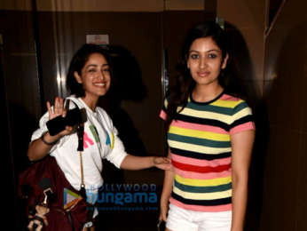 Yami Gautam with her sister spotted at PVR Juhu