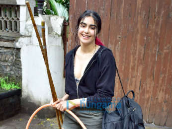 Adah Sharma spotted after rehearsals