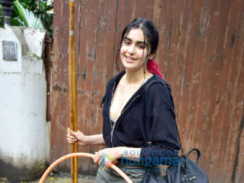 Adah Sharma spotted after rehearsals