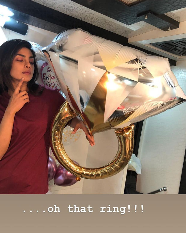 After being engaged to Nick Jonas, Priyanka Chopra somehow ends up with another massive ring