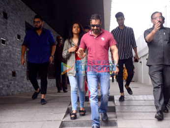 Ajay Devgn, Kajol and their daughter Nysa snapped in Bandra