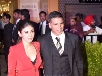 Akshay Kumar and Mouni Roy grace the special screening of Gold at PVR Plaza, CP, New Delhi