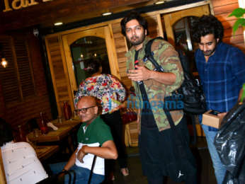 Ali Fazal spotted at Farmers' Cafe in Bandra