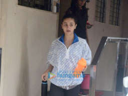 Alia Bhatt snapped at Matrix Films’ office in Bandra