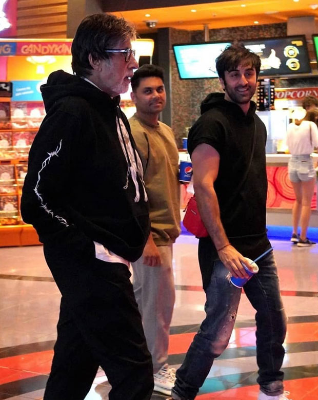 Amitabh Bachchan and Ranbir Kapoor take a break from Brahmastra shooting to watch Tom Cruise starrer Mission: Impossible - Fallout