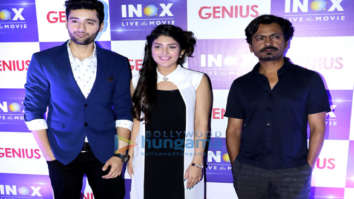 Anil Sharma, Utkarsh Sharma, Ishita Chauhan and Nawazuddin Siddiqui snapped at R City Mall during ‘Genius’ promotions