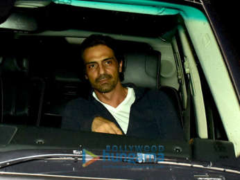 Arjun Rampal snapped at Bastian in Bandra