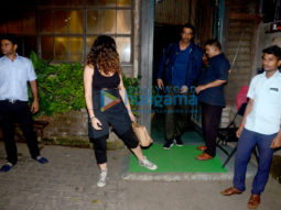 Arjun Rampal snapped at Pali Village Cafe