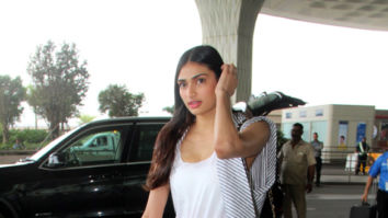 Athiya Shetty and Zareen Khan snapped at the airport