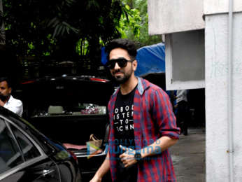 Ayushmann Khurrana snapped in Mumbai