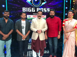 When Bigg Boss met Bigg Boss: Kamal Haasan meets Mohanlal on the sets of Bigg Boss Malayalam for Vishwaroopam 2 promotions