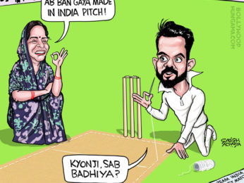 Bollywood Toons: Virat dedicates his Trentbridge innings to wife Anushka!