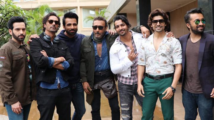 Cast of Paltan SPOTTED during media interviews at Novotel in Juhu