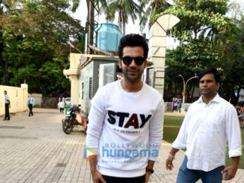 Cast of Stree promote their film