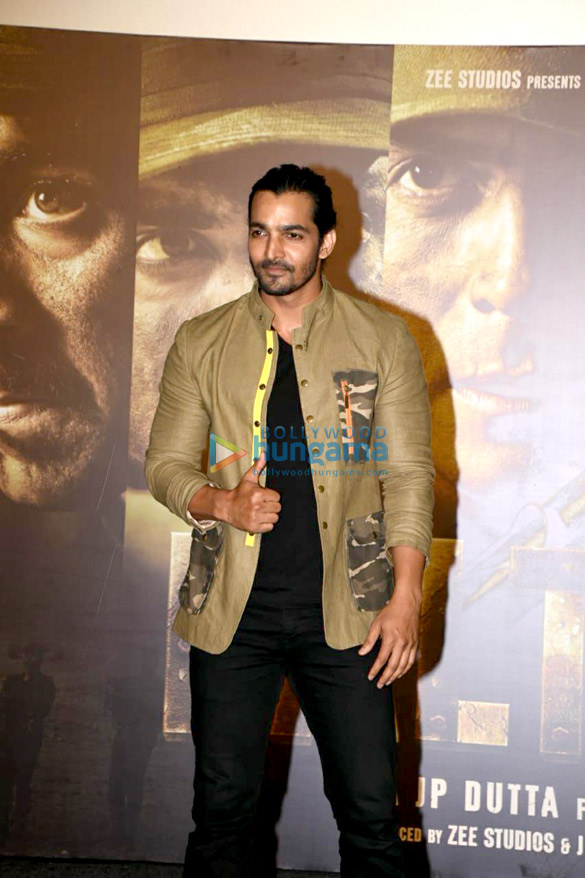 cast of the film paltan grace the trailer launch 15