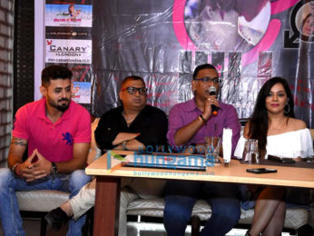 Celebs attend the press conference of the film Hill View Villa