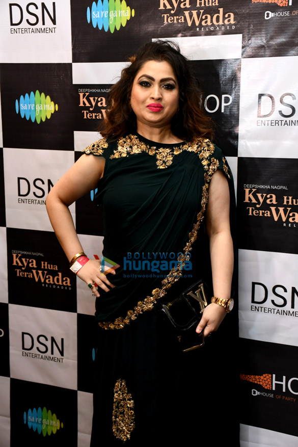deepshikha nagpal graces the launch of her debut song kya hua tera wada 22