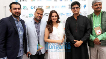 Dia Mirza graces for Elephant day in Delhi