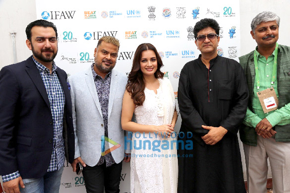 Dia Mirza graces for Elephant day in Delhi Dia Mirza graces for Elephant day in Delhi