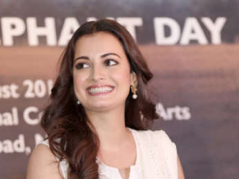 Dia Mirza graces for Elephant day in Delhi