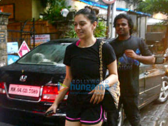 Disha Patani and Hansika Motwani snapped at Bandra