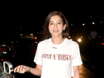 Gauahar Khan snapped at Silver Beach Cafe
