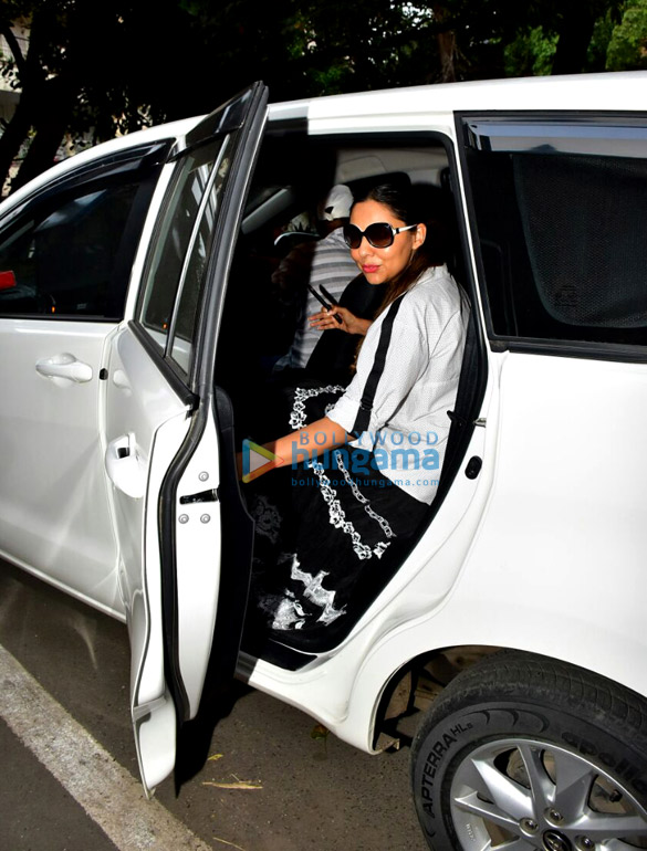 Gauri Khan spotted at a recording studio in Bandra