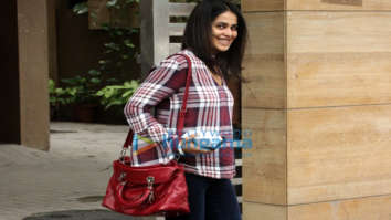 Genelia Dsouza spotted at a clinic