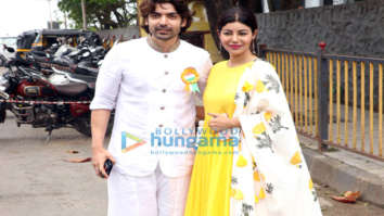 Gurmeet Choudhary and Debina Bonnerjee celebrate Independence Day