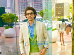 Gurmeet Choudhary snapped promoting Paltan in Dubai