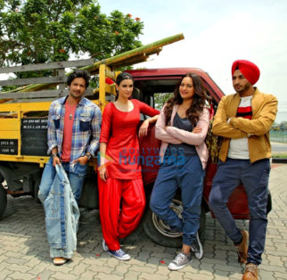 On The Sets Of The Movie Happy Phirr Bhag Jayegi