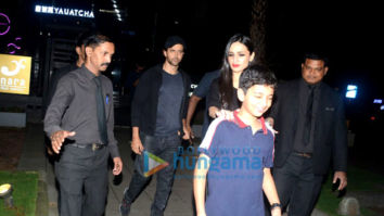 Hrithik Roshan, Sussanne Khan and others snapped at Yauatcha in BKC