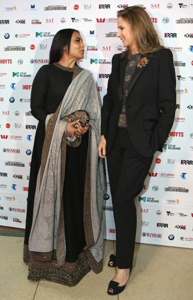 In pics: Rani Mukerji’s randezvous with Rachel Griffiths