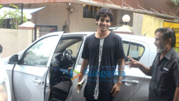 Ishaan Khatter snapped at the Matrix office in Bandra
