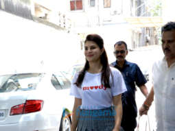 Jacqueline Fernandez snapped in Mumbai