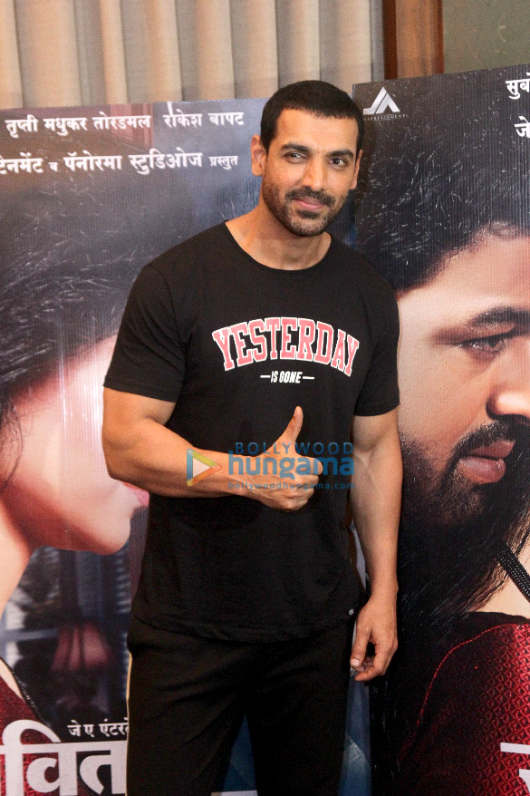 john abraham promotes his marathi film at sun n sand 3