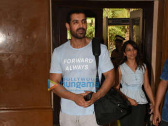 John Abraham snapped in Juhu