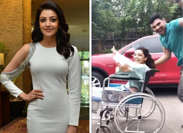Kajal Aggarwal takes up the KIKI challenge but with a twist and she has a message for all [watch video]