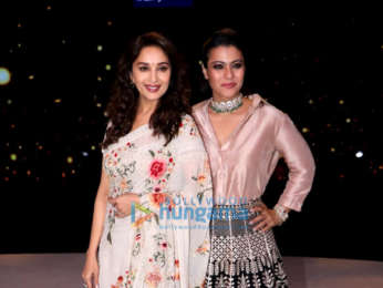 Kajol and Madhuri Dixit snapped on the sets of Dance Deewane