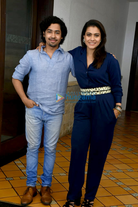 kajol and riddhi sen snapped promoting the film helicopter eela 3