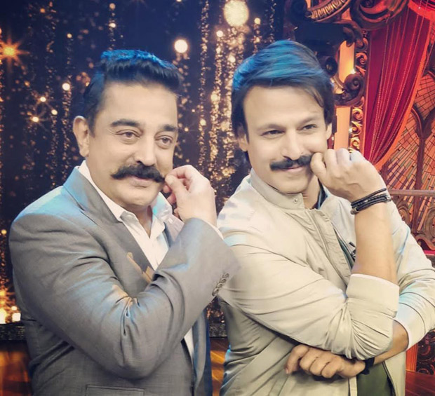 Kamal Haasan and Vivek Oberoi bond on the sets of India's Best Dramebaaz!