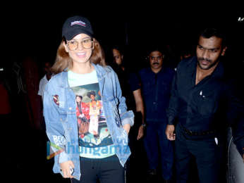 Kangana Ranaut spotted after shoot of ‘Mental Hai Kya’ in Bandra